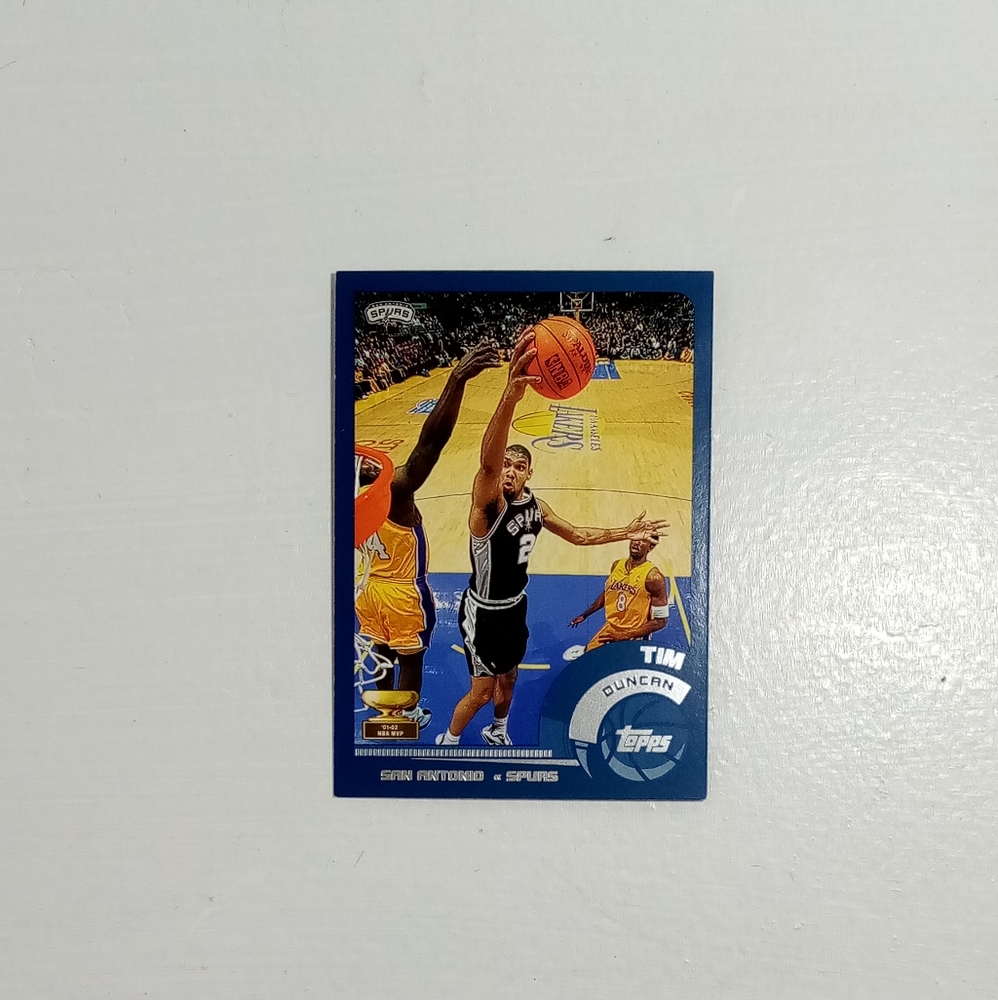 2002 Topps Tim Duncan - Picture 3 of 3
